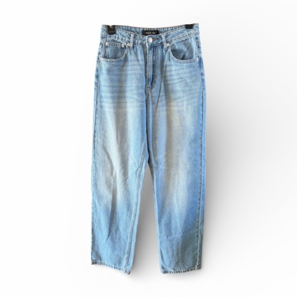 White Fox Boutique High Rise Mom Jeans
